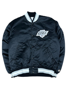  90's los angeles kings satin jacket