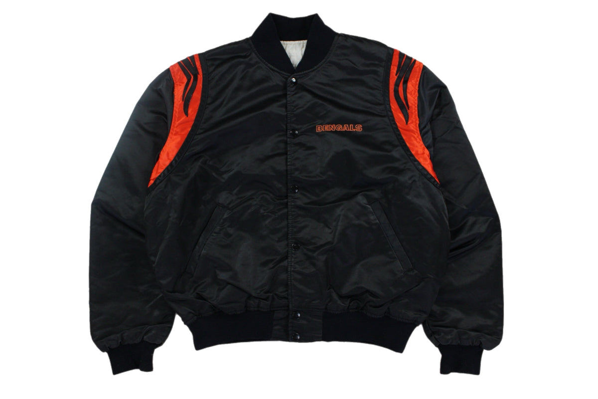 90s STARTER BENGALS ナイロンジャケット Vintage Cincinnati Bengals Starter Parka Football Jacket, Size