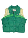vtg 90's pacific rail puffer vest