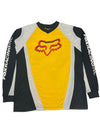 90's fox racing l/s tee (yellow)