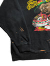(paint) vtg 90's im black and proud sweatshirt