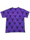 00's stussy skull aop tee