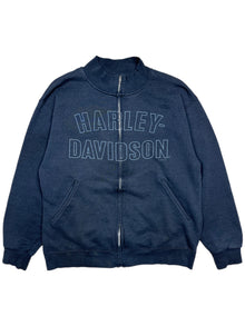 2005 harley davidson fredrick, co zip up sweatshirt