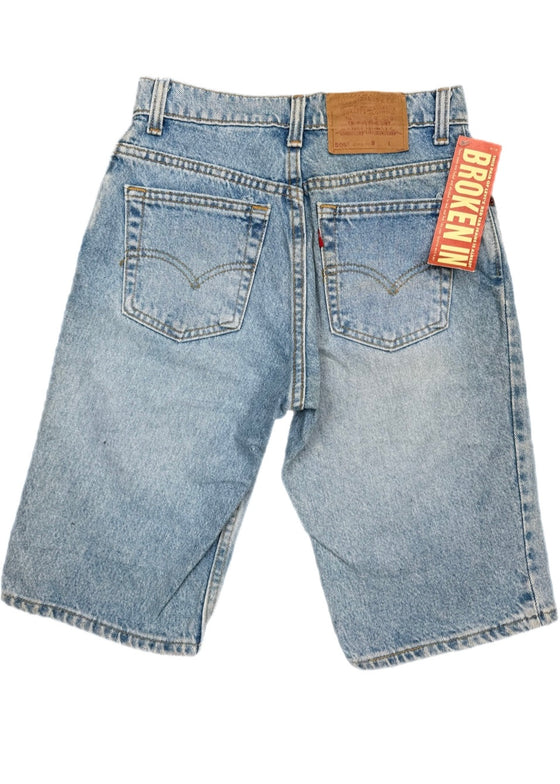 90's ds 505 levi's broken in shorts