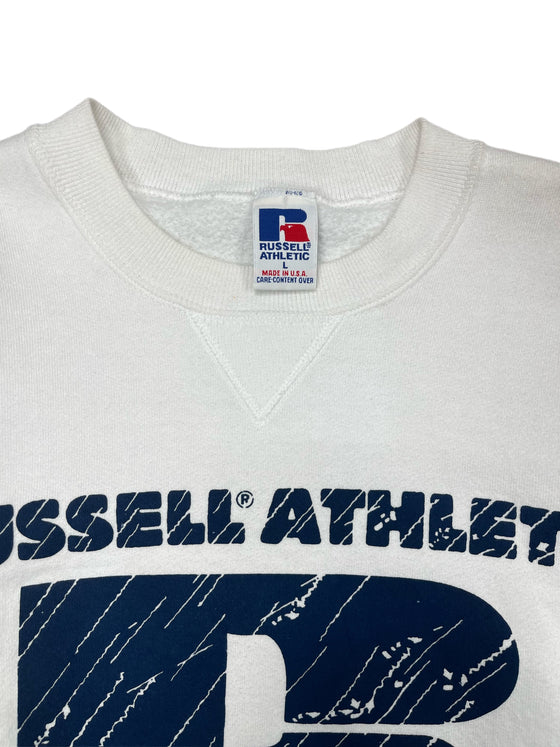 90's russell athletics "get tough" sweatshirt