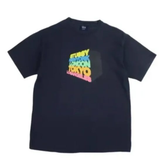 Vintage 90s Stussy Location tee
