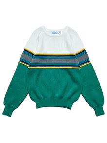  90's striped sweater
