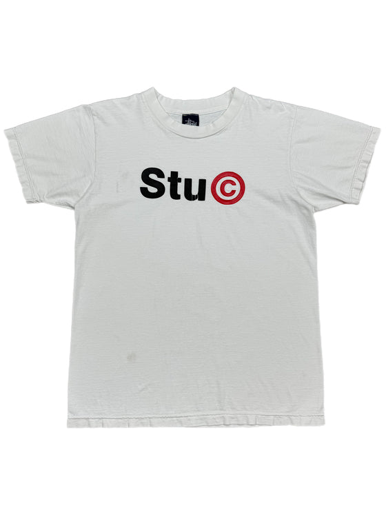 90's stussy stu© tee