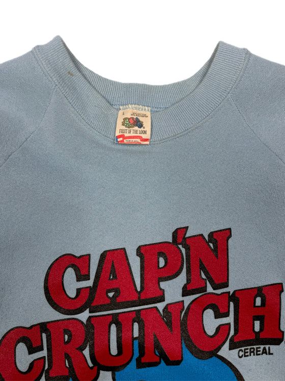 80's cap'n crunch cereal sweatshirt