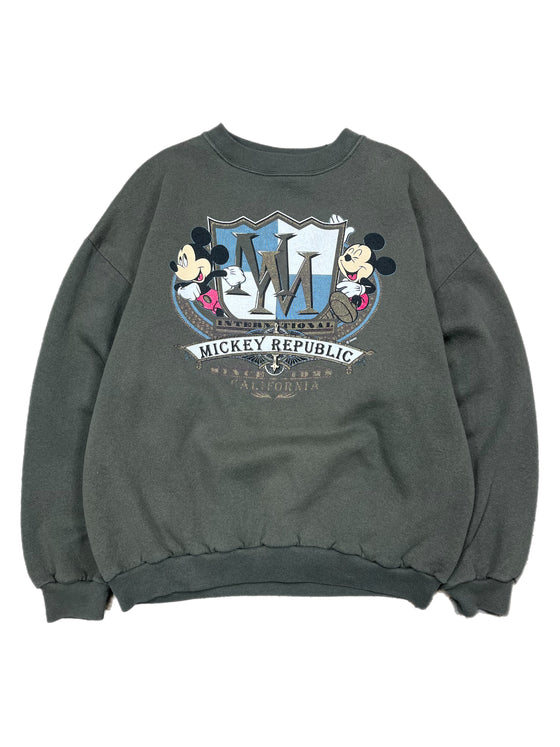 90's mickey republic sweatshirt