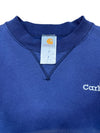 90's carhartt enbroidered sweatshirt