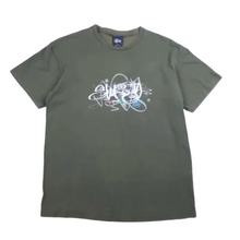  Vintage 90s Stussy Graffiti tee