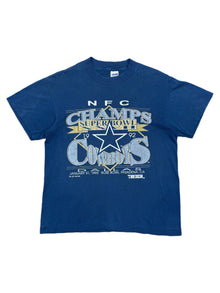  1992 dallas cowboys nfc champs tee