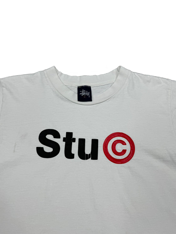 90's stussy stu© tee