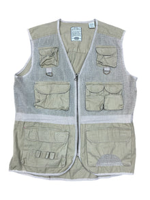 90's bugle boy fishing vest
