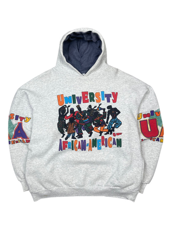 90's university of african american hoodie