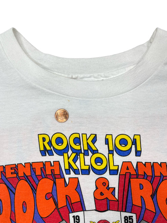 1993 rock 101 klol blood drive tee