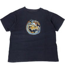  Vintage 90s Stussy Dragon tee