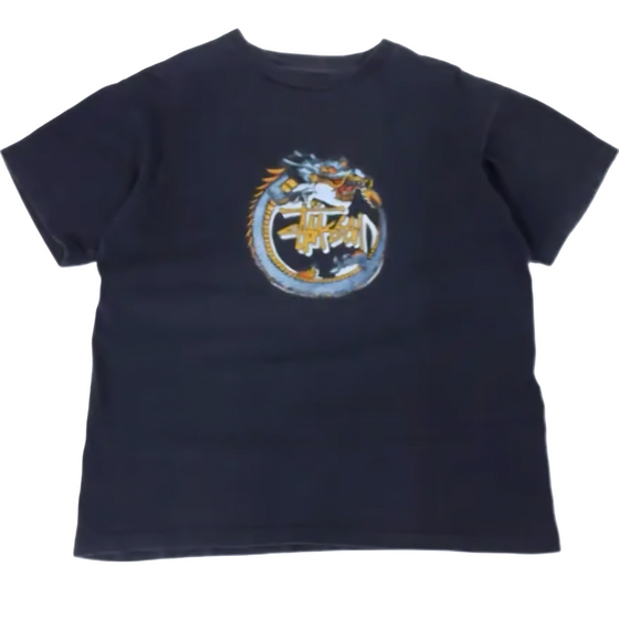Vintage 90s Stussy Dragon tee