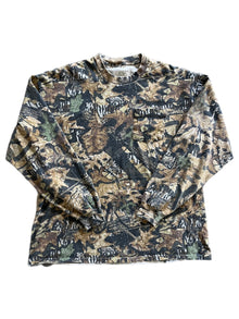  90's mossy oak camo l/s tee