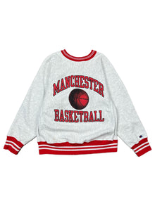 90's manchester basketball reverse weave sweatshirt