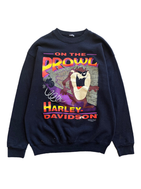 1992 harley davidson taz sweatshirt