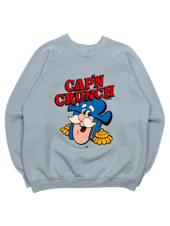 80's cap'n crunch cereal sweatshirt