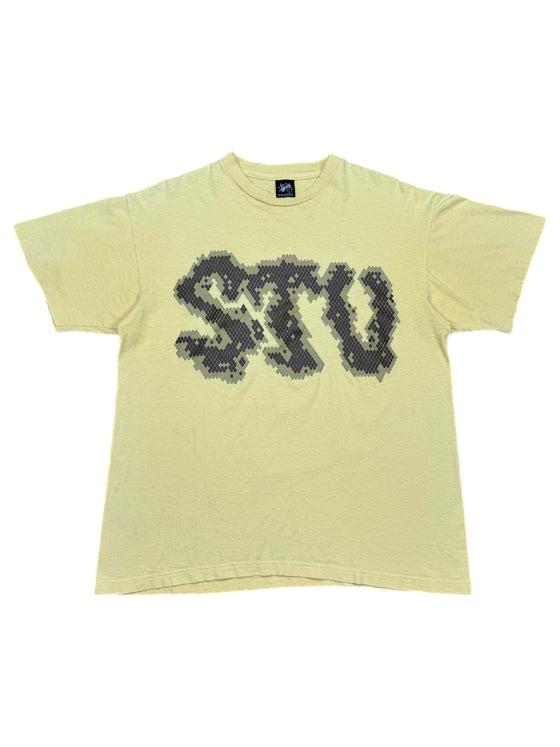 00's stussy snakeskin tee