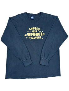  90's stussy uprock l/s tee