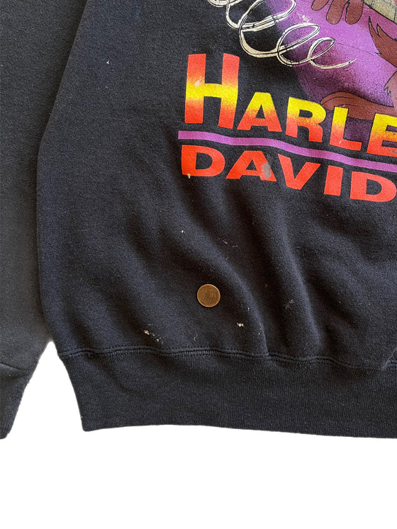 1992 harley davidson taz sweatshirt