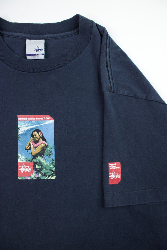 Vintage 90s Stussy Hawaiin tee