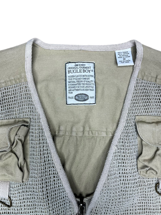 90's bugle boy fishing vest