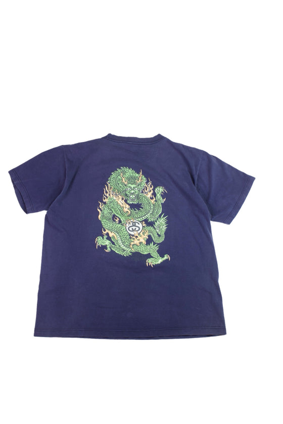 Vintage 90s Stussy Dragon tee