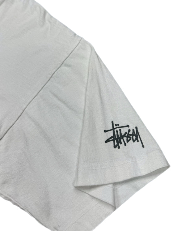 00's stussy v neck tee