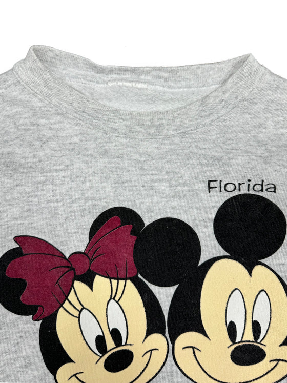 90's disney mickey and minnie florida sweatshirt