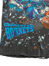 1993 charlotte hornets shattered backboard nba tee