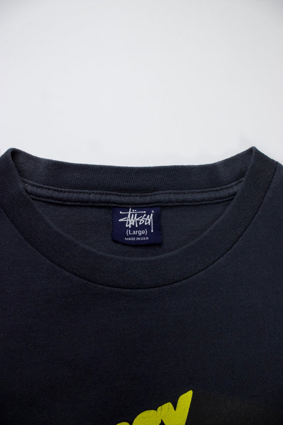 Vintage 90s Stussy Location tee