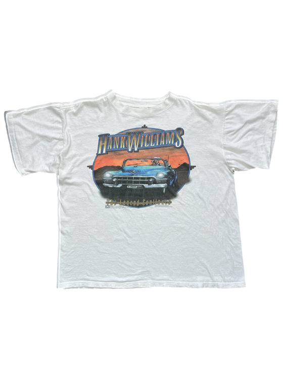 1996 hank williams the legend continues tee