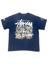 00's stussy comic tee