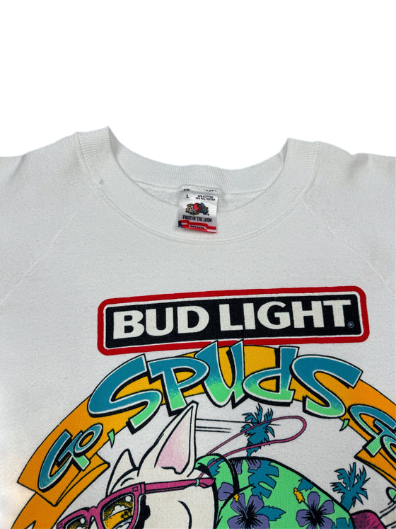 1987 bud light spud makenzie sweatshirt