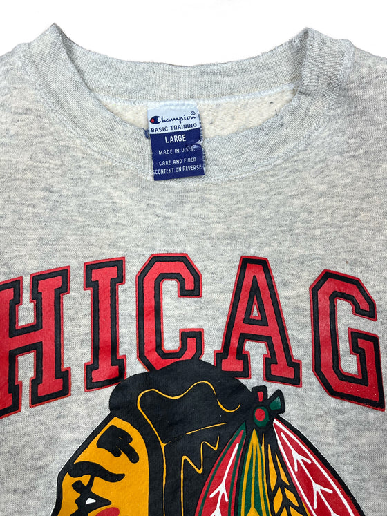 90's chicago blackhawks sweatshirt