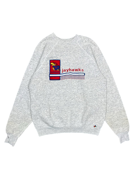 90's university of kansas jayhawks sweatshirt