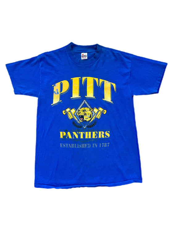 90's university of pittsburgh panthers tee