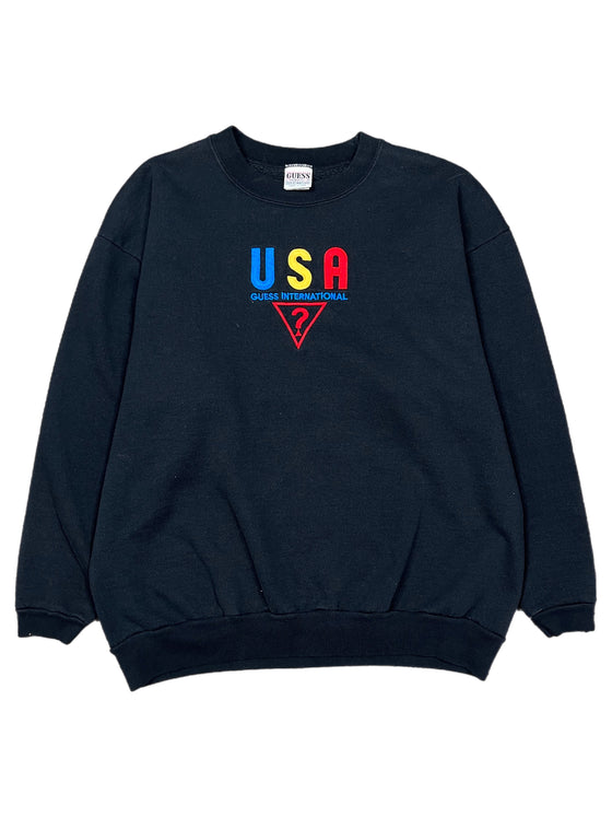 90's guess international usa sweatshirt