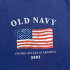 2001 Old Navy American Flag Tee