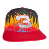 90's Nascar Flame Snapback