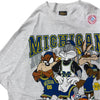 1993 NWT Michigan Basketball Looney Tunes Tee