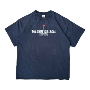 90s This Shirt is Illegal Gospel Tee