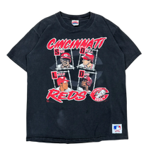  90's Cincinati Reds Baseball Player Tee