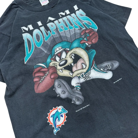 1997 Taz Miami Dolphins Tee